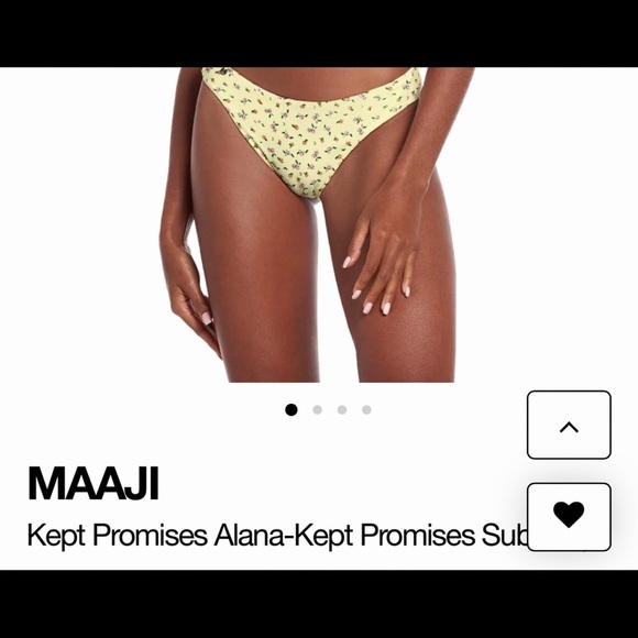 Maaji Kept Promises Alana Reversible Bikini Bottoms. - Picture 9 of 9